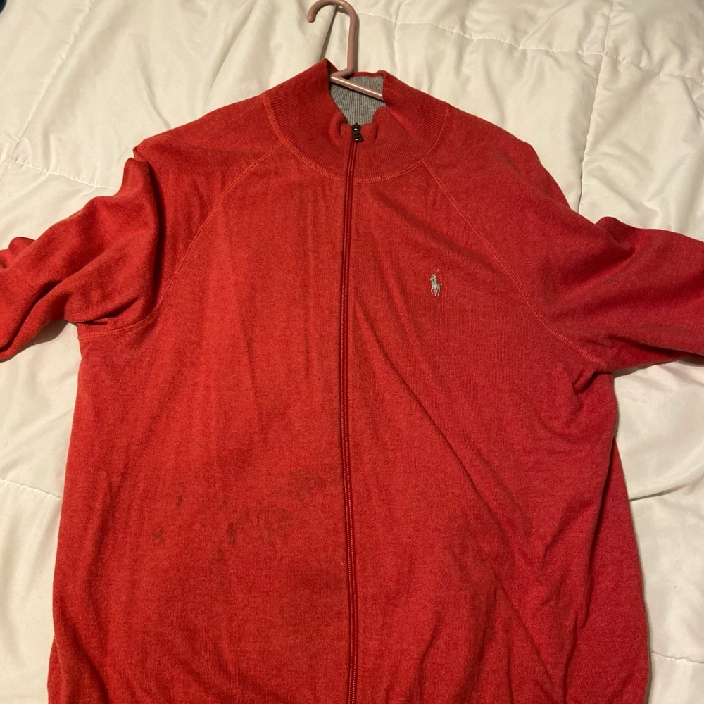Ralph Lauren zip up sweater